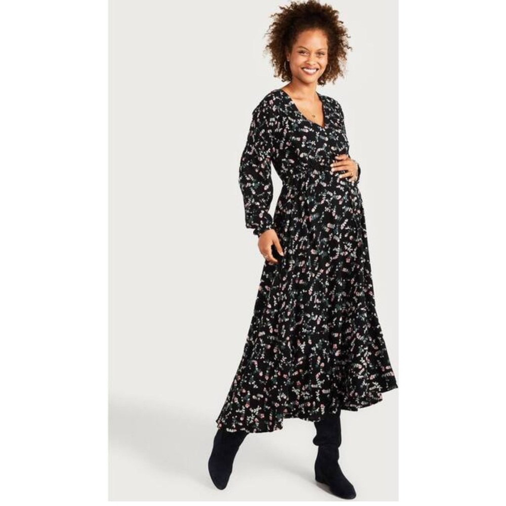 Hatch Maternity The Shana Floral Dress Size 3